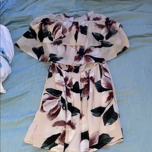 Strapless American eagle romper